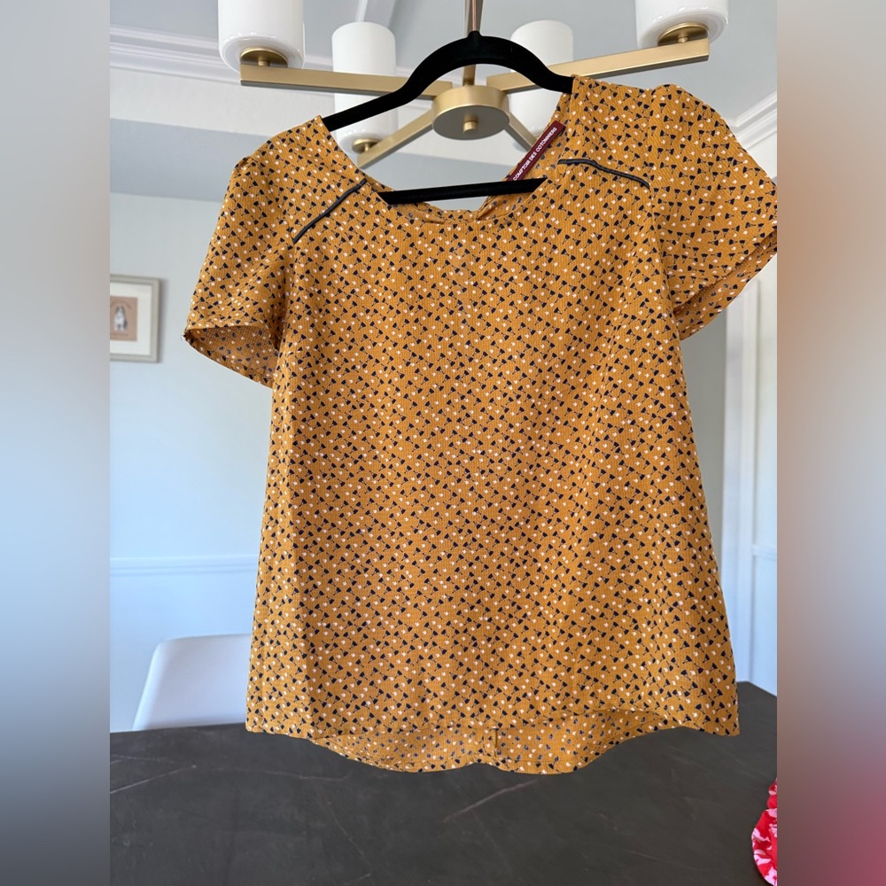 Stylish Patterned Women's Top Comptoir des Cotonniers